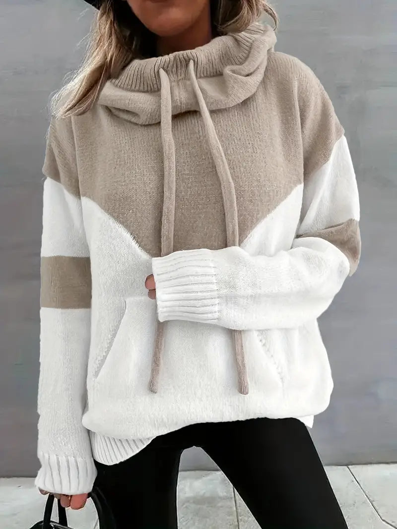 Ria™ - Dual-Tone Cosy Hoodie