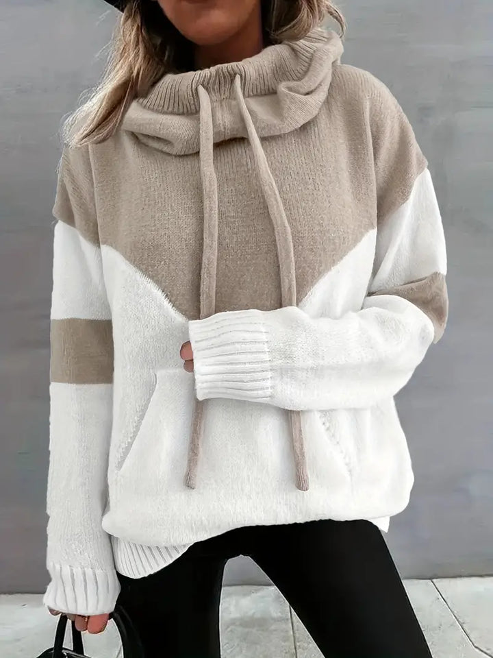 Ria™ - Dual-Tone Cosy Hoodie