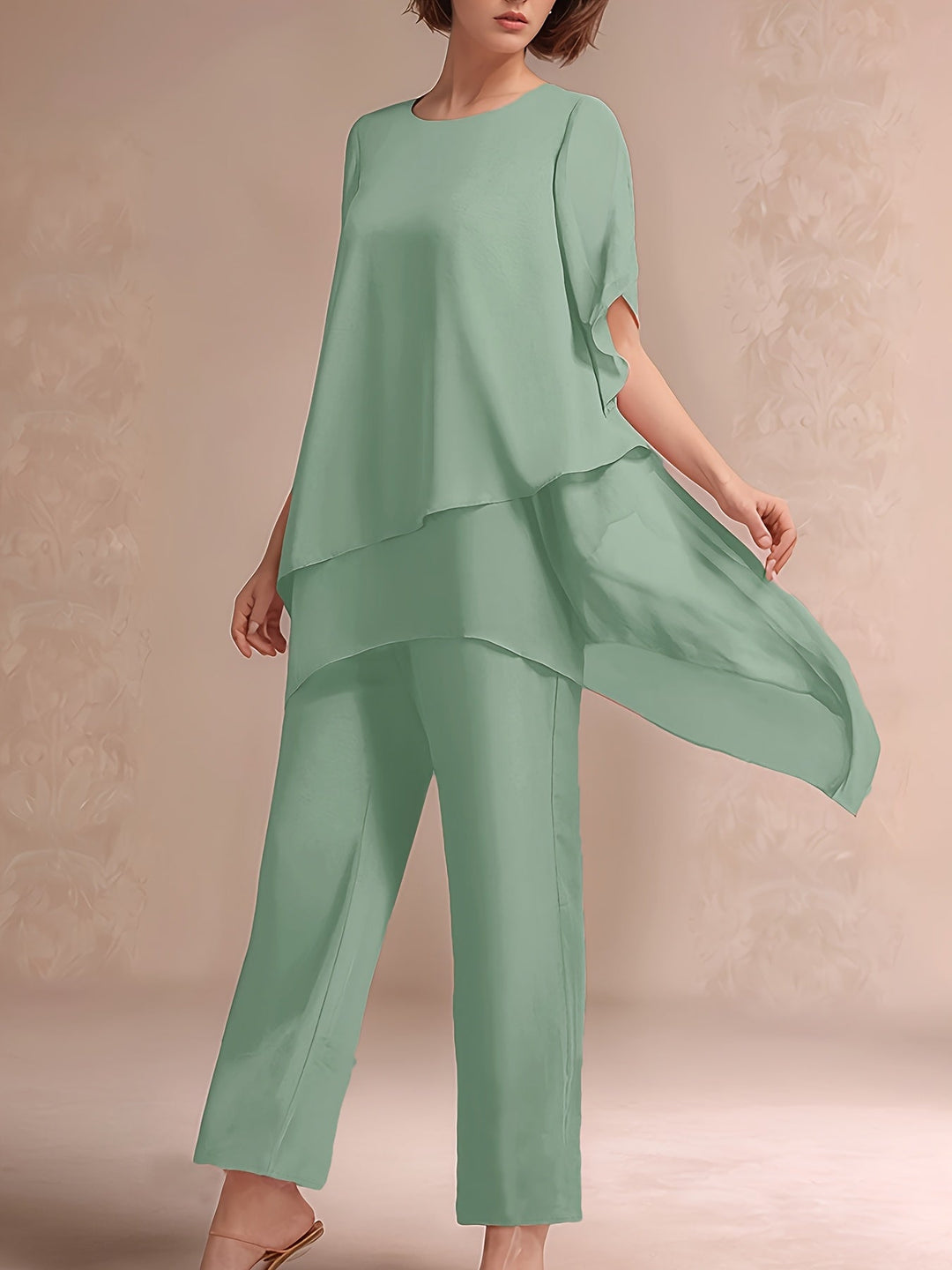 Ashley | Elegant Chiffon Set