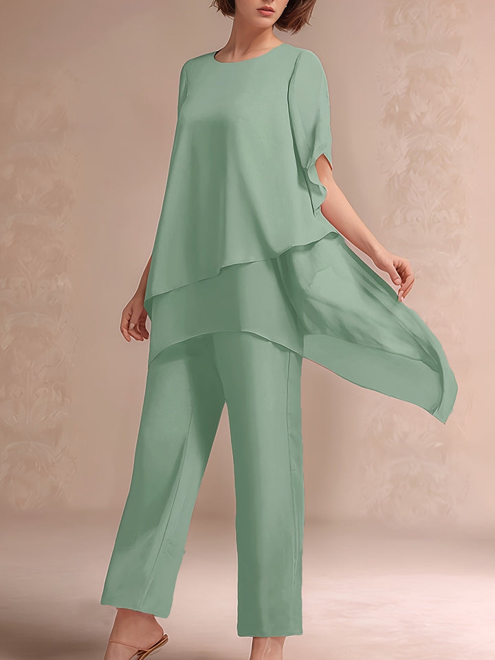 Ashley | Elegant Chiffon Set