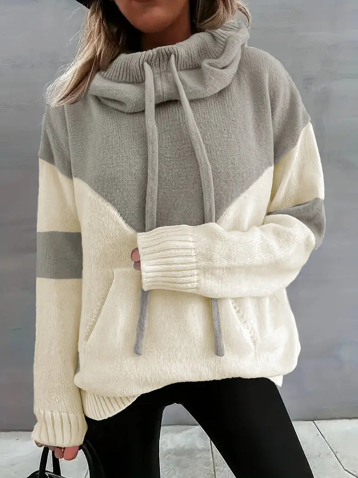Ria™ - Dual-Tone Cosy Hoodie