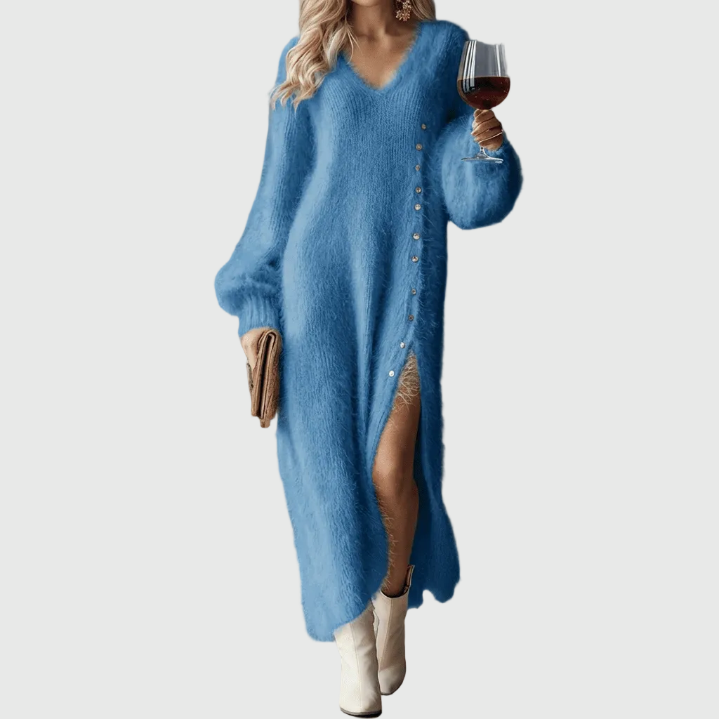 Renata | Holiday Lounge Dress