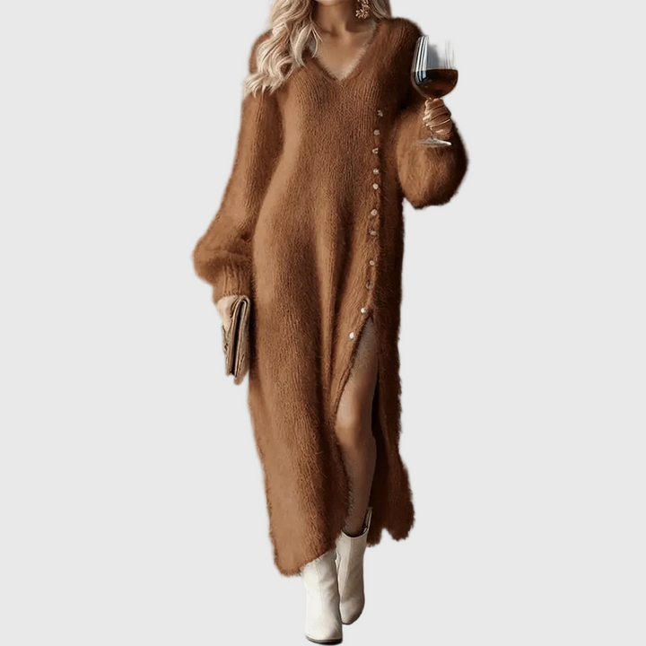 Renata | Holiday Lounge Dress