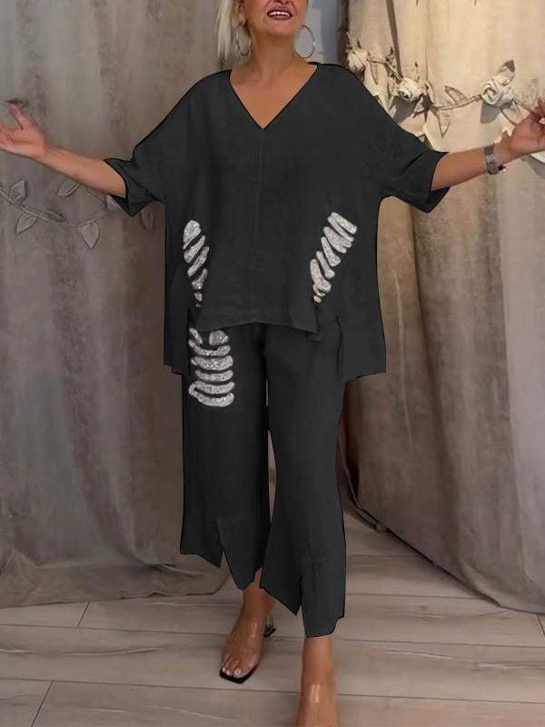 Britt | Elegant Two-Piece Summer Set For The Sunny Days