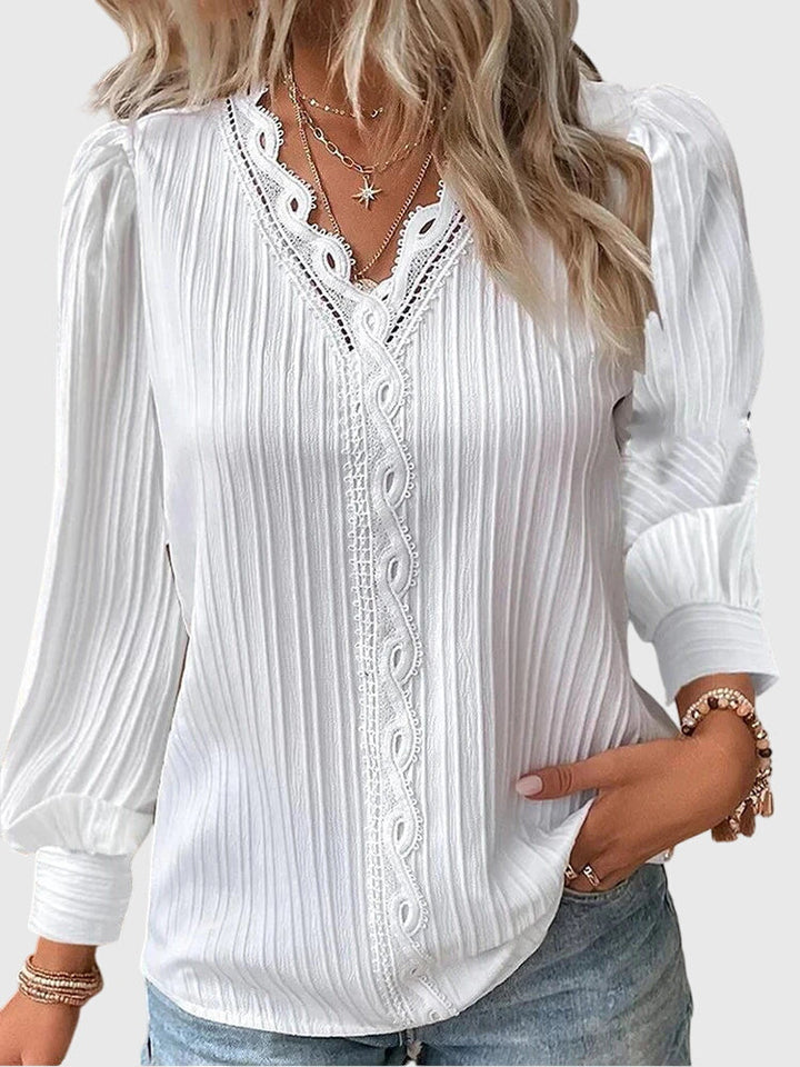 Alexis™ | Elegant Pullover Blouse