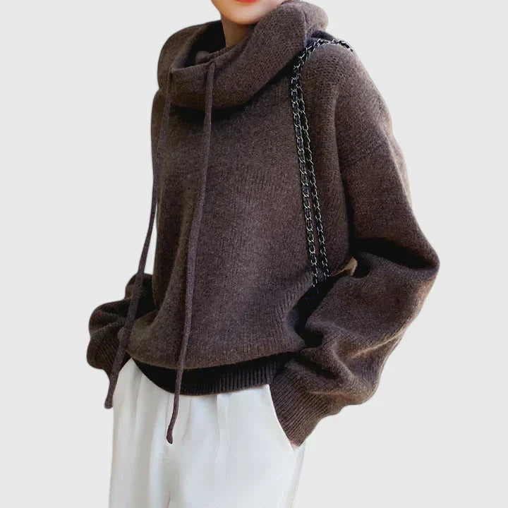 Sienna | Cozy Knit Hoodie