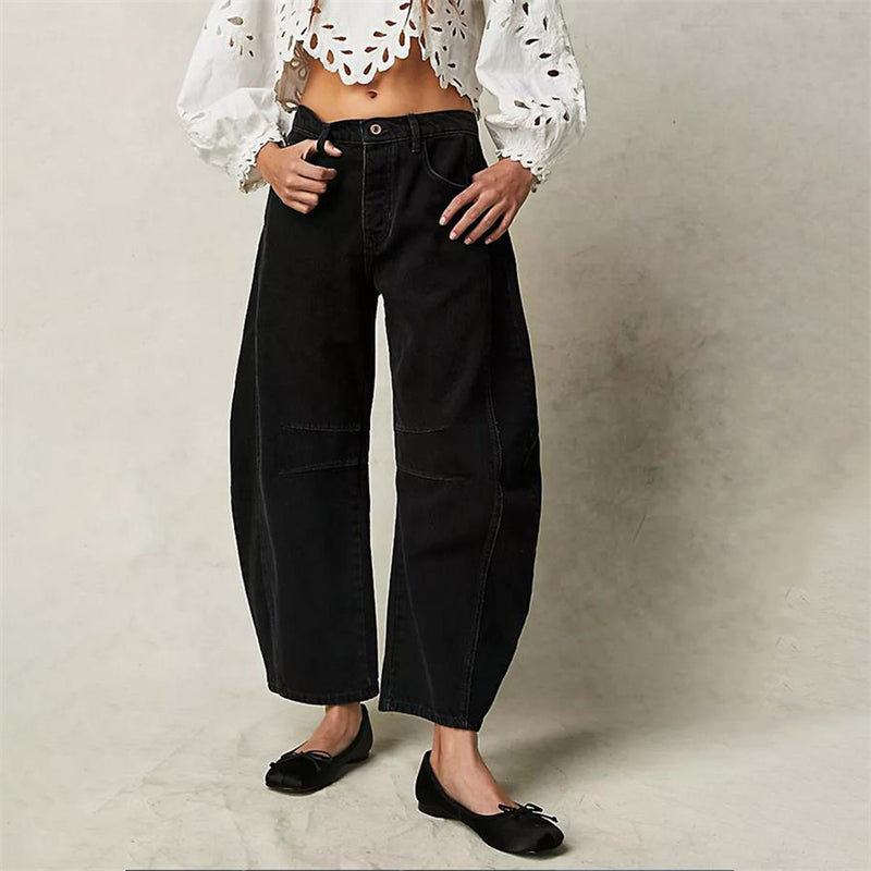 Solenne | CHIC WIDE-LEG JEANS