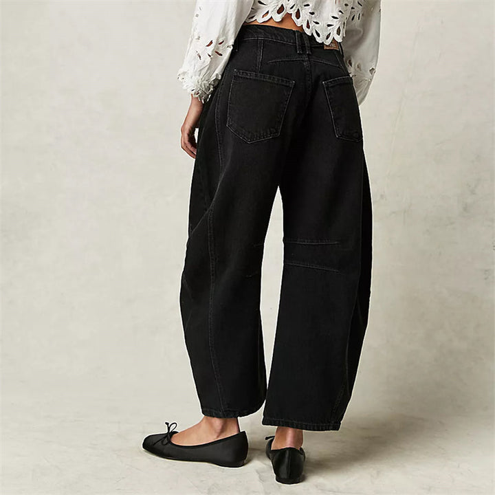 Solenne | CHIC WIDE-LEG JEANS