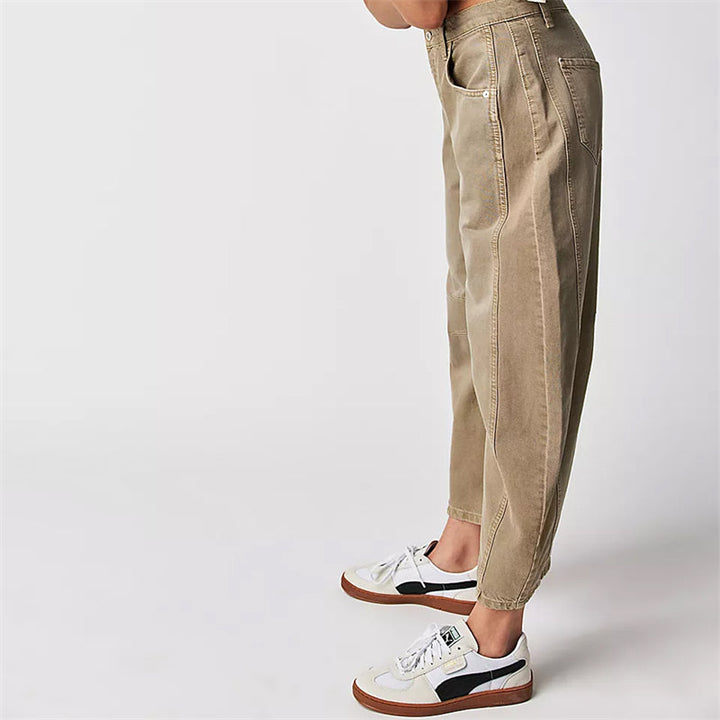 Solenne | CHIC WIDE-LEG JEANS