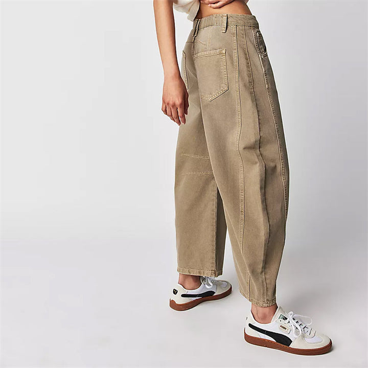 Solenne | CHIC WIDE-LEG JEANS