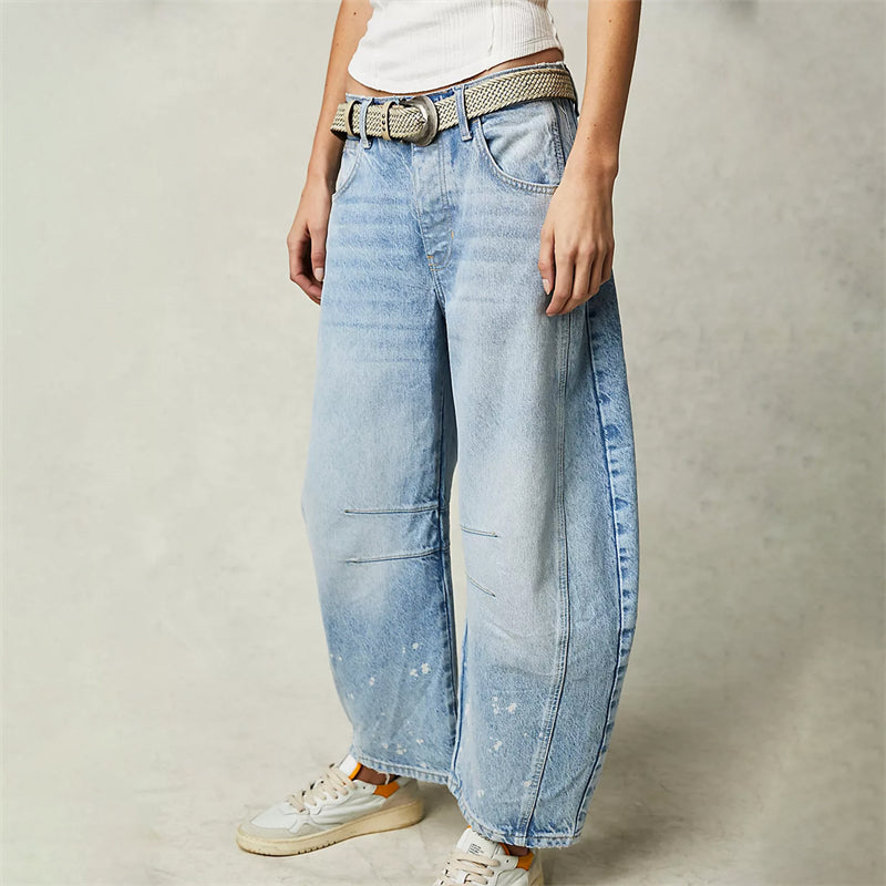 Solenne | CHIC WIDE-LEG JEANS