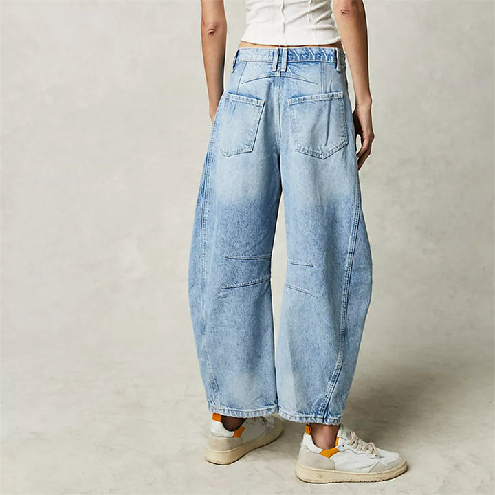 Solenne | CHIC WIDE-LEG JEANS