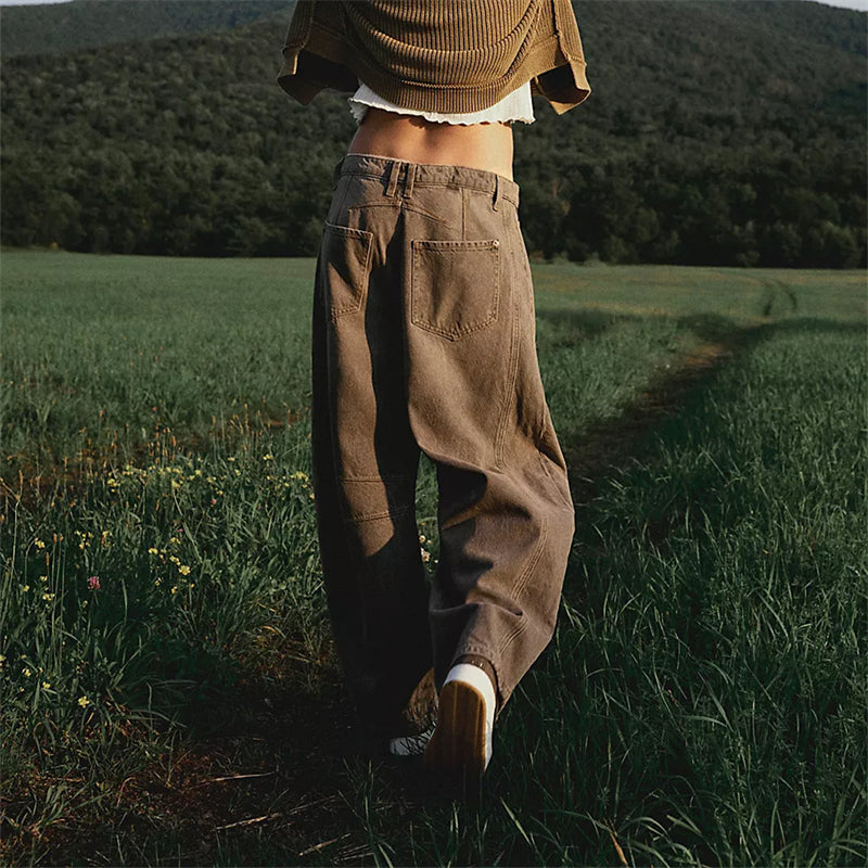 Solenne | CHIC WIDE-LEG JEANS