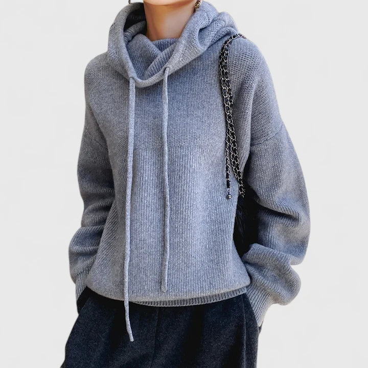 Sienna | Cozy Knit Hoodie