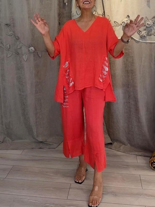 Britt | Elegant Two-Piece Summer Set For The Sunny Days