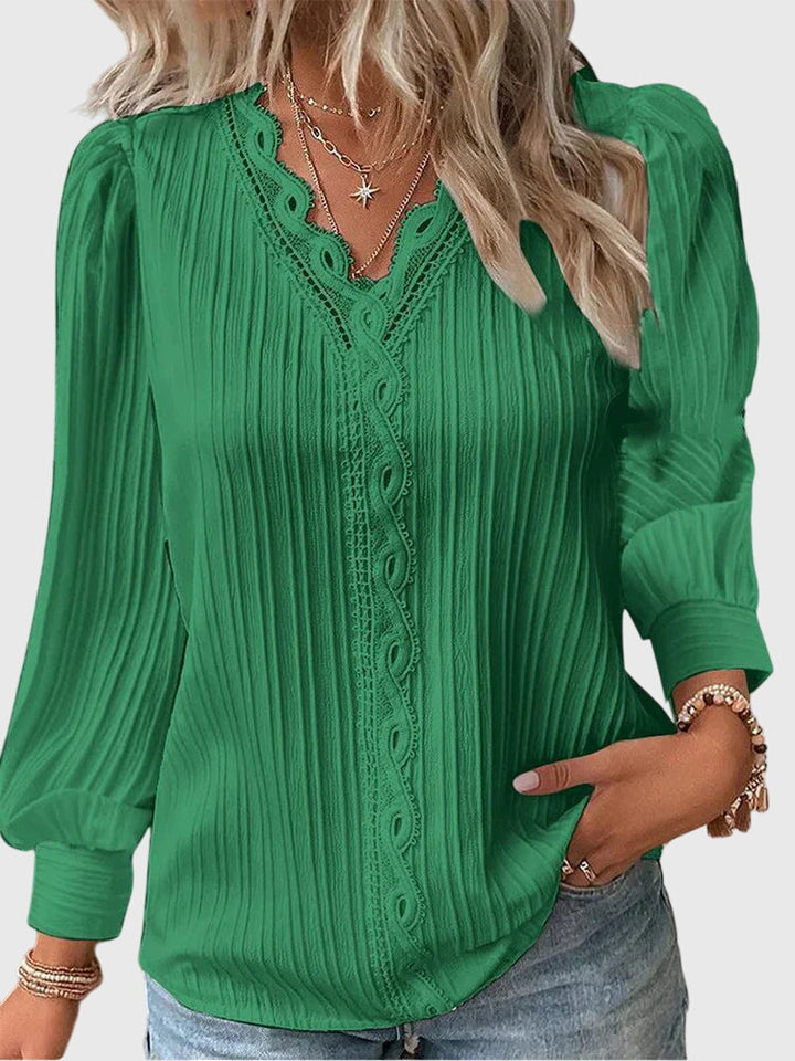 Alexis™ | Elegant Pullover Blouse