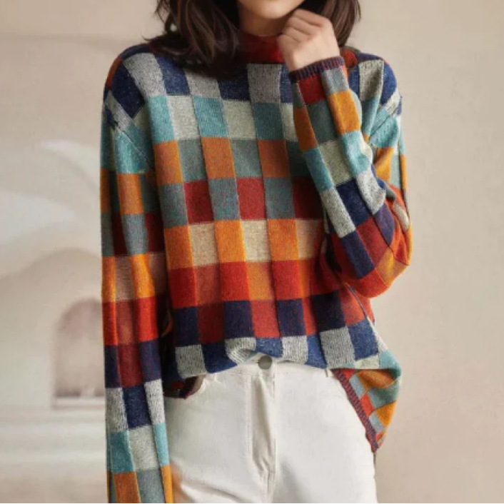 Nola | Cozy Retro Sweater