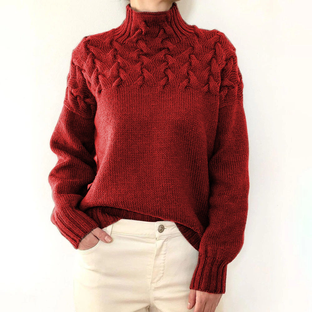 Hellen | Warm Knitted Turtleneck