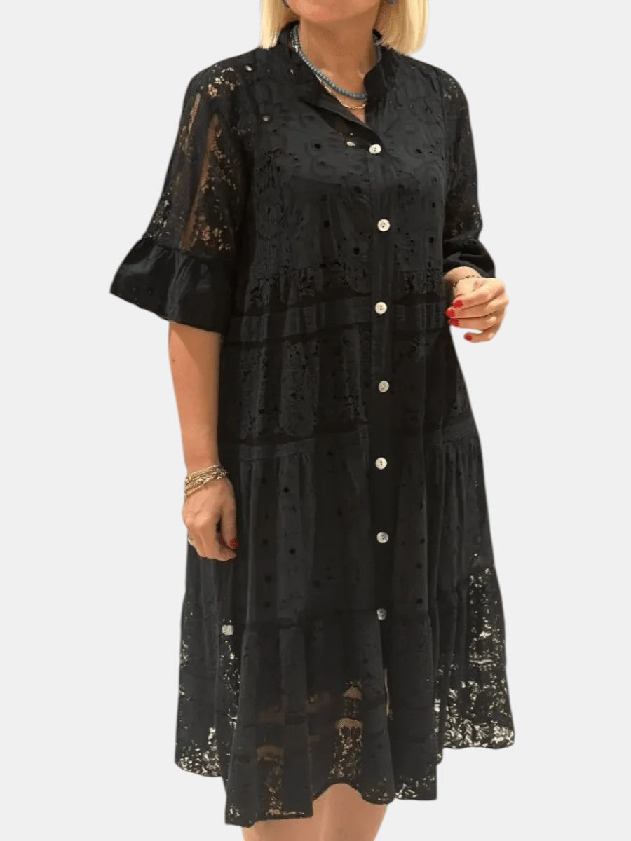 Cherylann™ | Floral Midi Dress