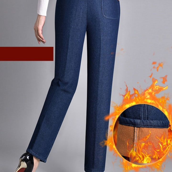 Beryl® | Women's jeans with side pockets and elastic waist