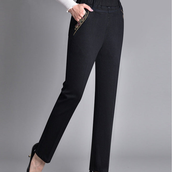 Beryl® | Women's jeans with side pockets and elastic waist