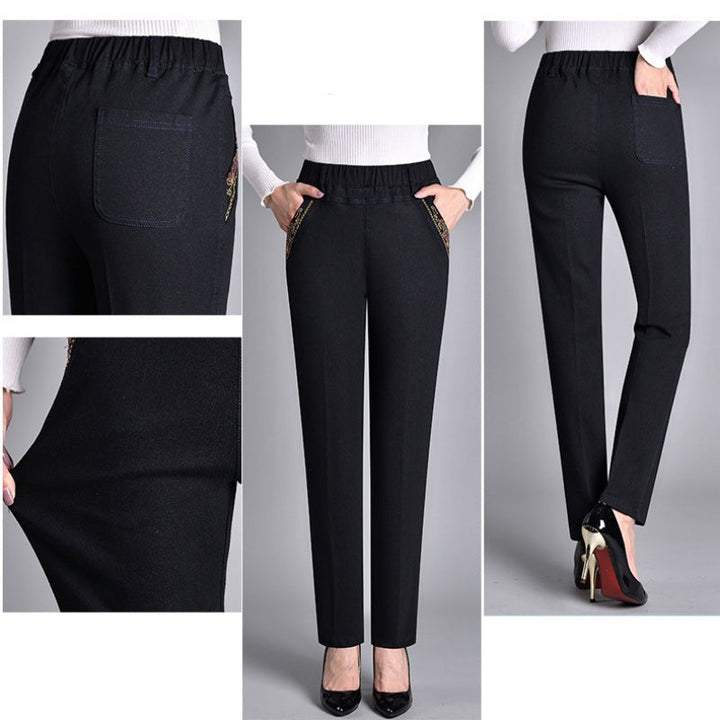 Beryl® | Women's jeans with side pockets and elastic waist