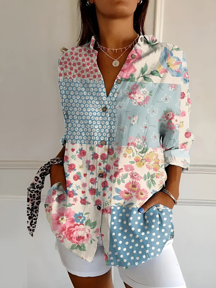 Evelise | Floral Summer Blouse