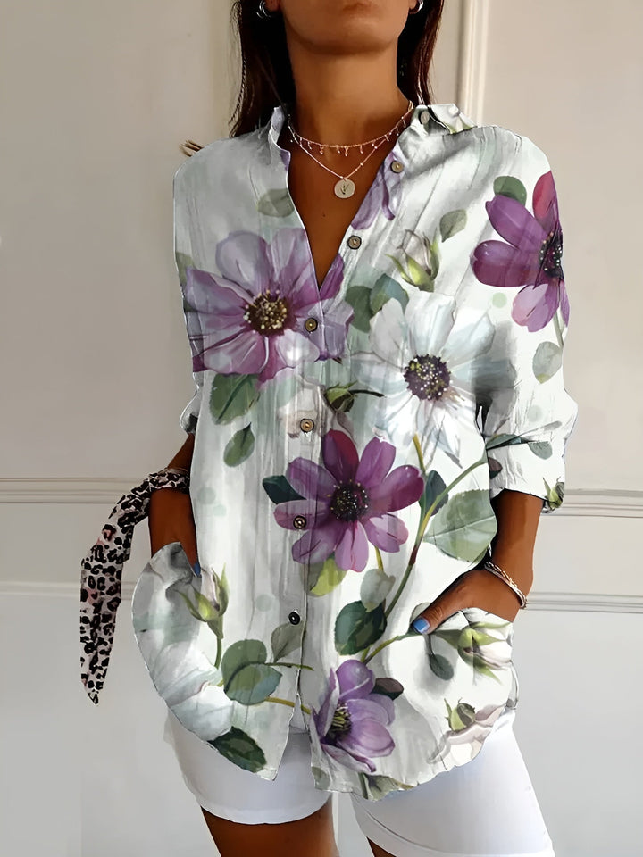 Evelise | Floral Summer Blouse