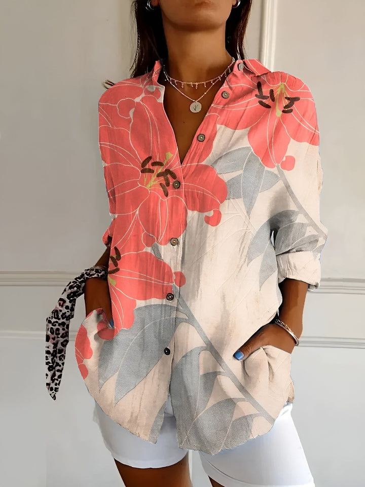 Evelise | Floral Summer Blouse