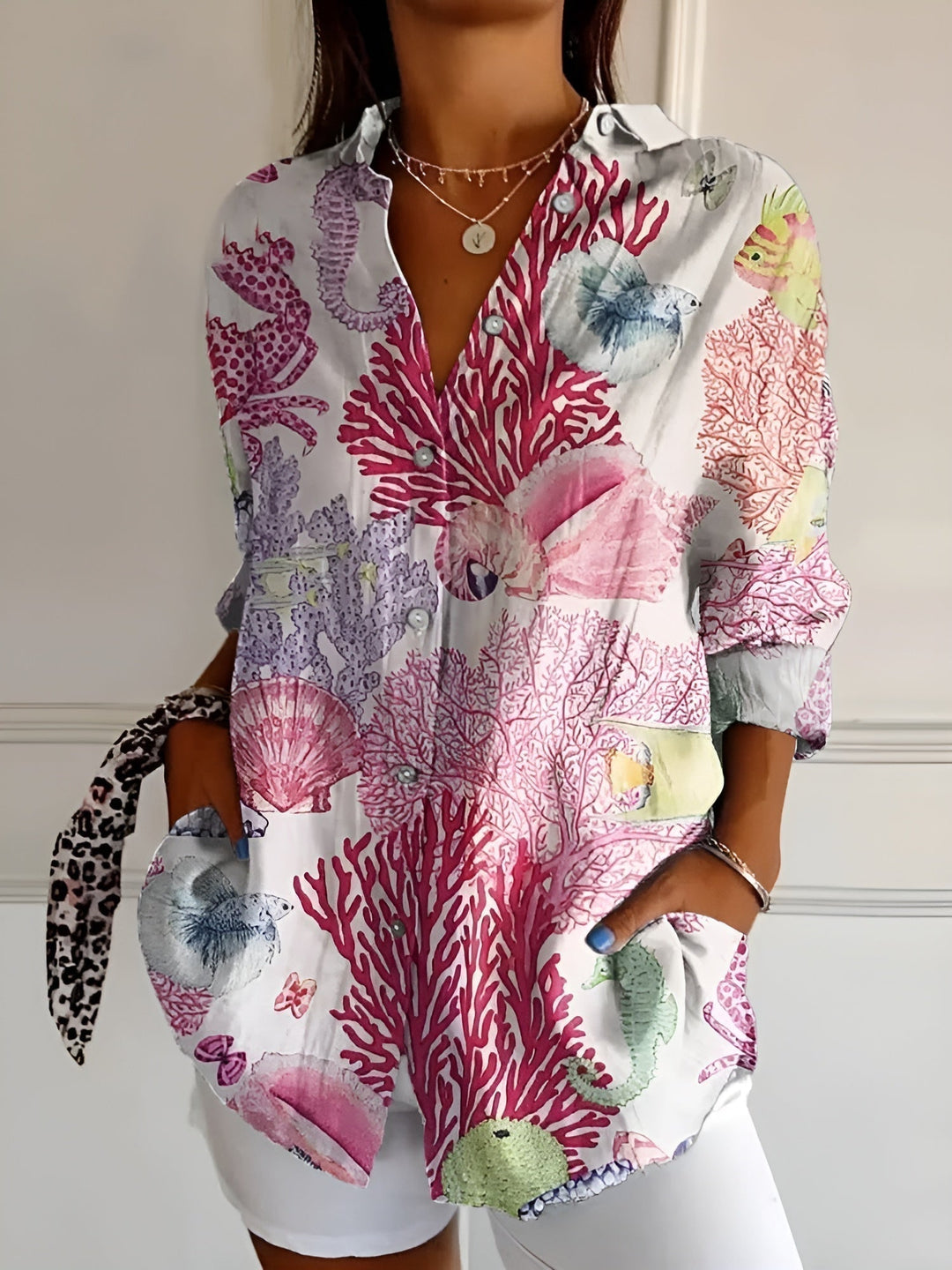 Evelise | Floral Summer Blouse